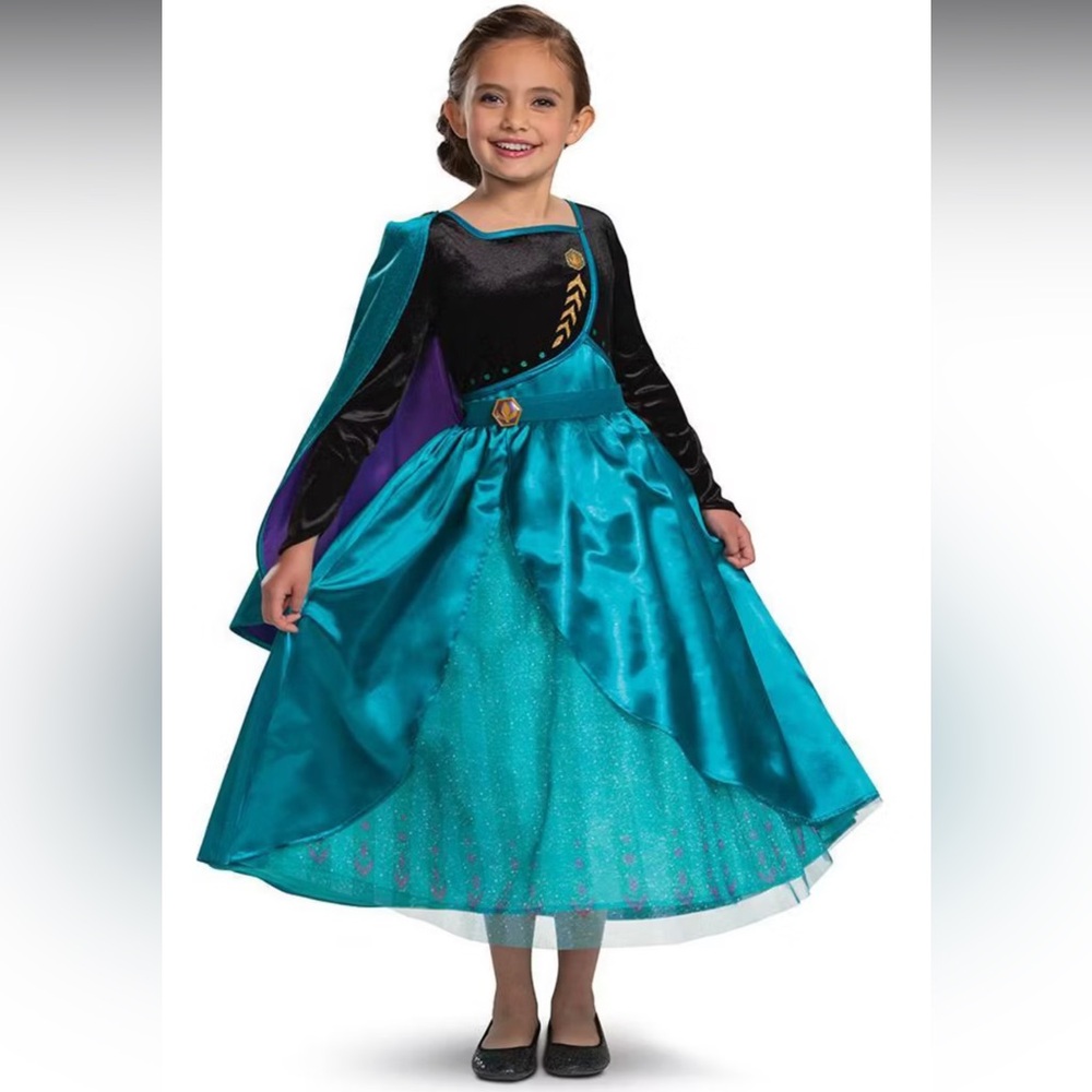 Anna frozen 2 coronation dress  Kids Costume